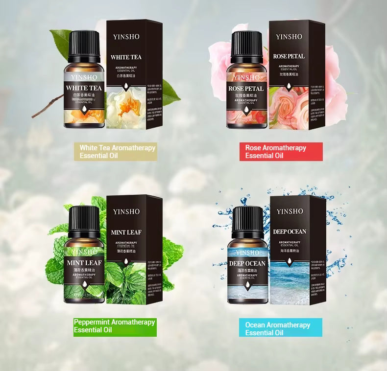 10ml High Quality Natural Plant Scented Oil Lavender Rose Water Soluble Essential Oil for Humidifier