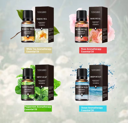 10ml High Quality Natural Plant Scented Oil Lavender Rose Water Soluble Essential Oil for Humidifier