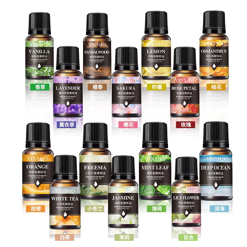 10ml High Quality Natural Plant Scented Oil Lavender Rose Water Soluble Essential Oil for Humidifier